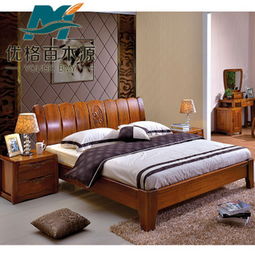 廠家直銷 實(shí)木床 紫金楠木雙人實(shí)木床 現(xiàn)代中式臥室家具 特價 優(yōu)格百木源家具 3158創(chuàng)業(yè)信息網(wǎng)
